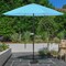 Pure Garden 9-Foot Outdoor Patio Umbrella and Base, Blue 50-101-BB - alternate 1